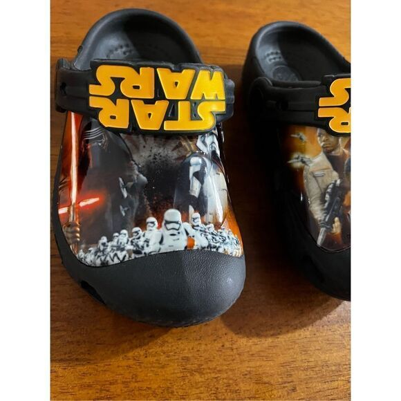 Crocs‎ star wars kids boys girls size 8 - Picture 3 of 5